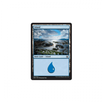 Island : DUEL DECKS: ELVES VS. INVENTORS 74/76 - Magic the Gathering Single Card