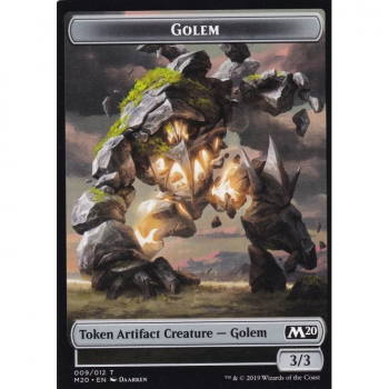 Golen (TOKEN) : MAGIC 2020 Token 09/012 - Magic the Gathering Single Card