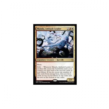 Munda, Ambush Leader : BATTLE FOR ZENDIKAR 215/274 - Magic the Gathering Single Card