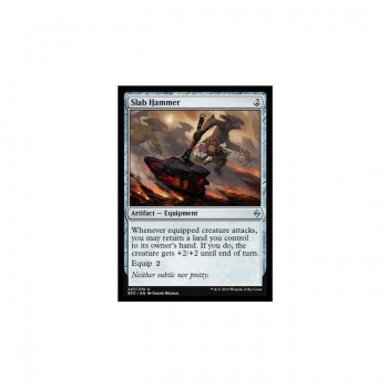 Slab Hammer : BATTLE FOR ZENDIKAR 227/274 - Magic the Gathering Single Card
