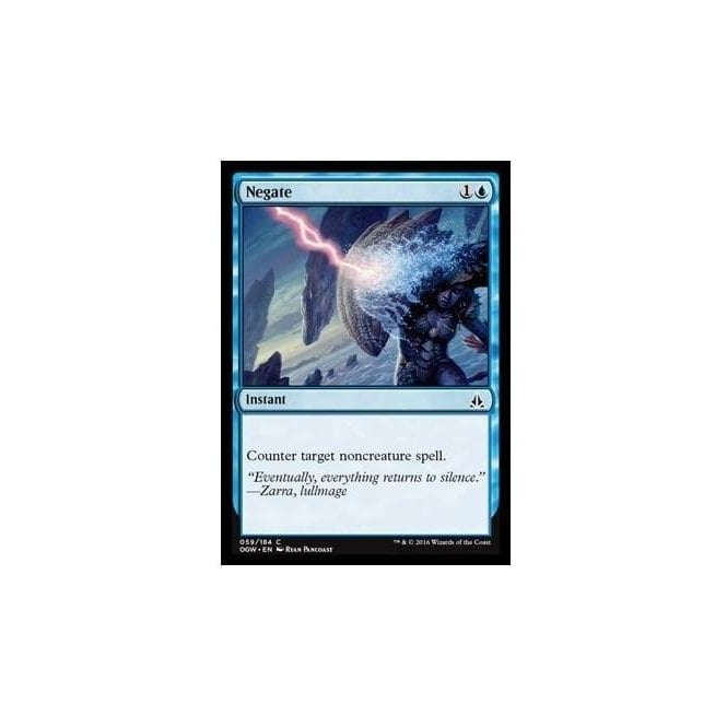 Negate (FOIL) : OATH OF THE GATEWATCH 059/184 - Magic the Gathering ...