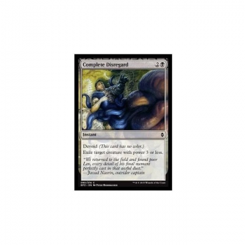 Complete Disregard (FOIL) : BATTLE FOR ZENDIKAR 090/274 - Magic the Gathering Single Card