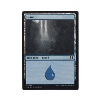 Island : DUEL DECKS: BLESSED VS. CURSED 71/80 - Magic the Gathering Single Card