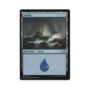 Island : DUEL DECKS: BLESSED VS. CURSED 72/80 - Magic the Gathering Single Card