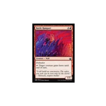 Battle Rampart (FOIL) : BATTLEBOND 165/254 - Magic the Gathering Single Card