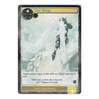 Give Wings : SKL-008 - Force of Will Single Card