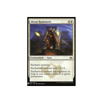 Abzan Runemark : MYSTERY BOOSTER 002 - Magic the Gathering Single Card