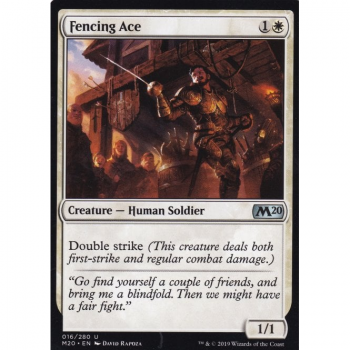 Fencing Ace (FOIL) : MAGIC 2020 016/280 - Magic the Gathering Single Card