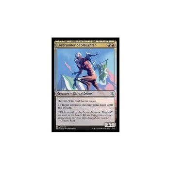 Forerunner of Slaughter (FOIL) : BATTLE FOR ZENDIKAR 204/274 - Magic the Gathering Single Card