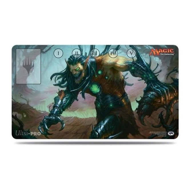 Ultra Pro Magic: The Gathering Warhammer 40K Commander Playmat - Szarekh Art, 24x13.5 Inch