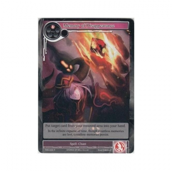 Memory of Disappearance (FOIL) : TMS-026F - Force of Will Single Card