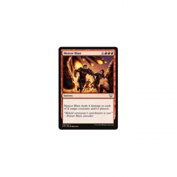 Meteor Blast : COMMANDER 2015 028/370 - Magic the Gathering Single Card