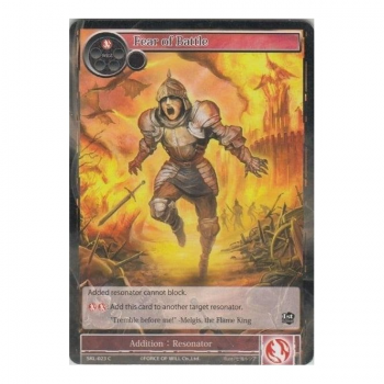 Fear of Battle : SKL-023 - Force of Will Single Card