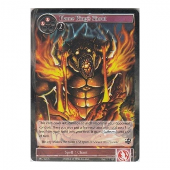 Flame King's Shout : SKL-025 - Force of Will Single Card