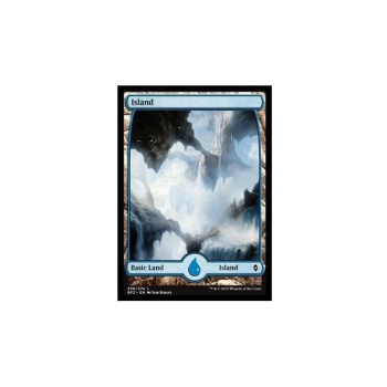 Island (Full art) (FOIL) : BATTLE FOR ZENDIKAR 256/274 - Magic the Gathering Single Card
