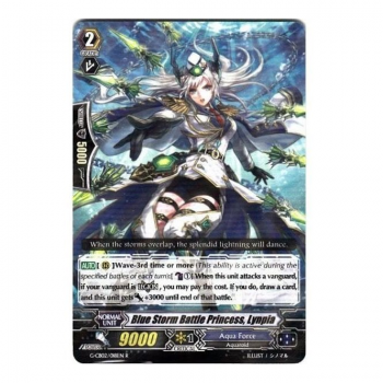 Blue Storm Battle Princess, Lynpia : G-CB02-018 - Cardfight!! Vanguard Single Card