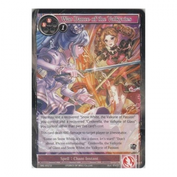 War Dance of the Valkyries : SKL-032 - Force of Will Single Card