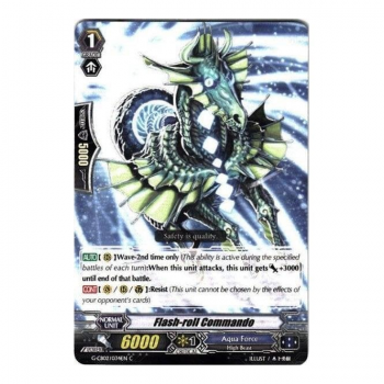 Flash-roll Commando : G-CB02-034 - Cardfight!! Vanguard Single Card