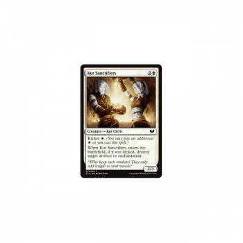 Kor Sanctifiers : COMMANDER 2015 073/370 - Magic the Gathering Single Card