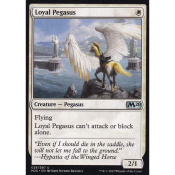 Loyal Pegasus (FOIL) : MAGIC 2020 028/280 - Magic the Gathering Single Card