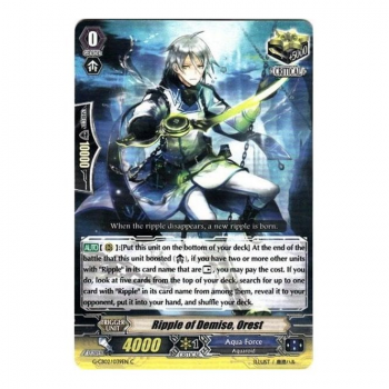 Ripple of Demise, Orest : G-CB02-039 - Cardfight!! Vanguard Single Card