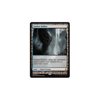 Sunken Hollow : ZENDIKAR EXPEDITIONS 02/45 - Magic the Gathering Single Card