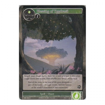 Blessing of Yggdrasil : SKL-053 - Force of Will Single Card