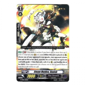Steam Maiden, Danish : G-TD06-010 - Cardfight!! Vanguard Single Card