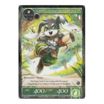 Herald of the Beast Lady : SKL-057 - Force of Will Single Card