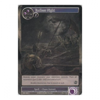 Endless Night : SKL-068 - Force of Will Single Card
