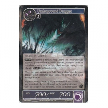 Underground Dragger : SKL-081 - Force of Will Single Card