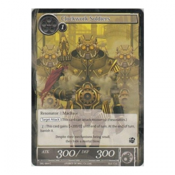 Clockwork Soldiers : SKL-084 - Force of Will Single Card
