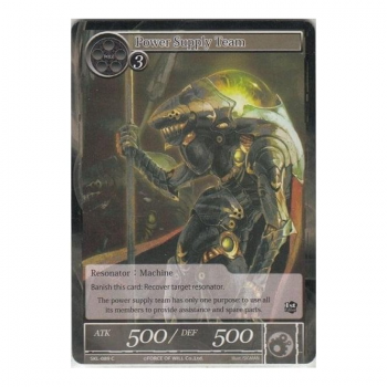 Power Supply Team : SKL-089 - Force of Will Single Card
