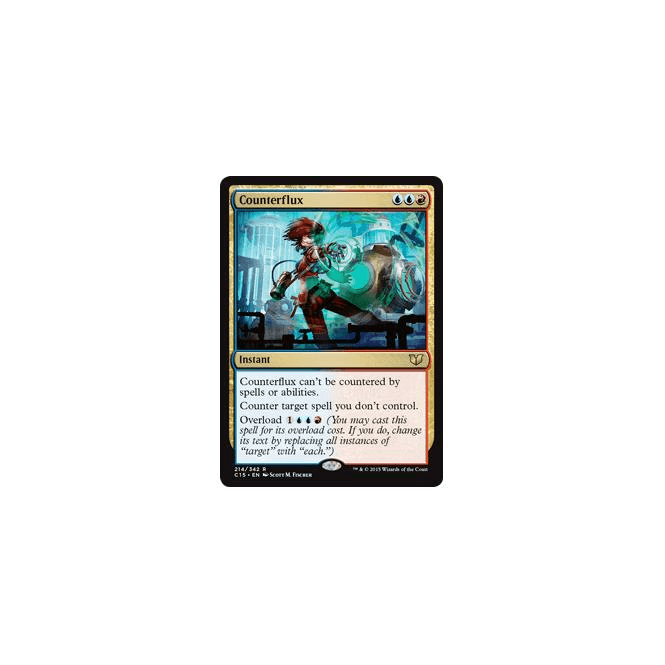 Counterflux : COMMANDER 2015 214/370 - Magic the Gathering Single Card