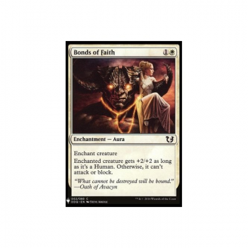 Bonds of Faith : MYSTERY BOOSTER 035 - Magic the Gathering Single Card