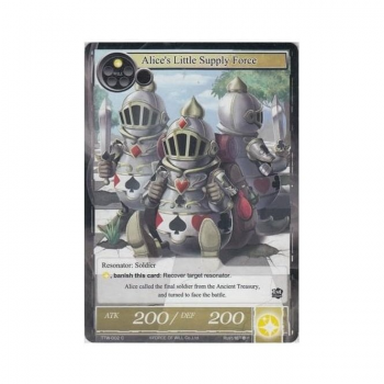Alice's Little Supply Force : TTW-002 - Force of Will Single Card