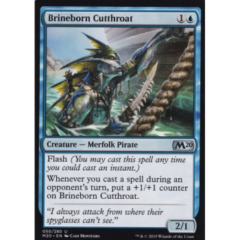 Brineborn Cutthroat (FOIL) : MAGIC 2020 050/280 - Magic the Gathering Single Card