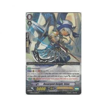 Resurgent Knight, Stius : G-BT06-026 - Cardfight!! Vanguard Single Card