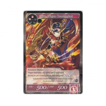 Flame Dragon Commandant : TTW-023 - Force of Will Single Card