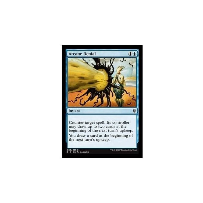 MTG ARCANE DENIAL EXC - PRIVAZIONE ARCANA - CMA - MAGIC