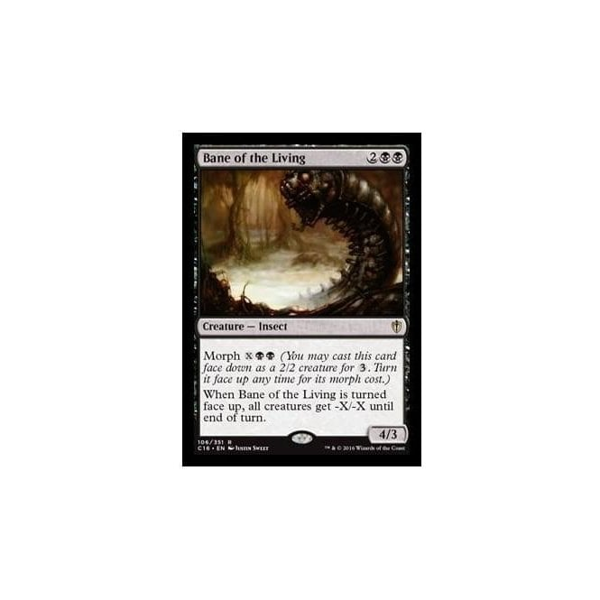Bane Magic Card Bane of the Living : COMMANDER 2016 106/351 - Magic the Gathering ...