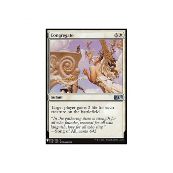 Congregate : MYSTERY BOOSTER 056 - Magic the Gathering Single Card