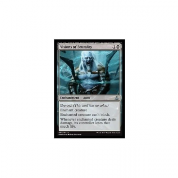 Visions of Brutality : OATH OF THE GATEWATCH 081/184 - Magic the Gathering Single Card