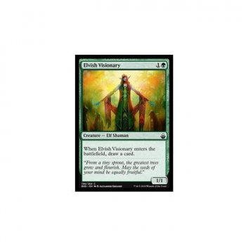 Elvish Visionary (FOIL) : BATTLEBOND 196/254 - Magic the Gathering Single Card