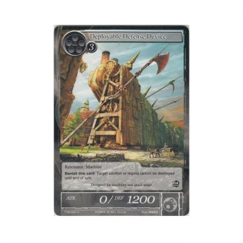 Deployable Defense Device : TTW-092 - Force of Will Single Card