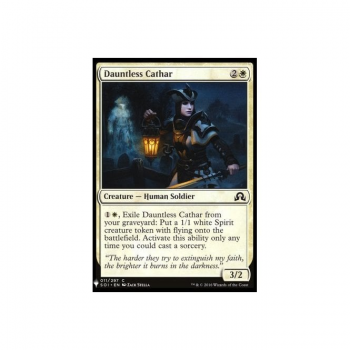 Dauntless Cathar : MYSTERY BOOSTER 065 - Magic the Gathering Single Card