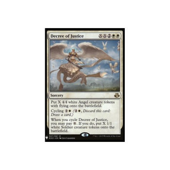 Decree of Justice : MYSTERY BOOSTER 068 - Magic the Gathering Single Card