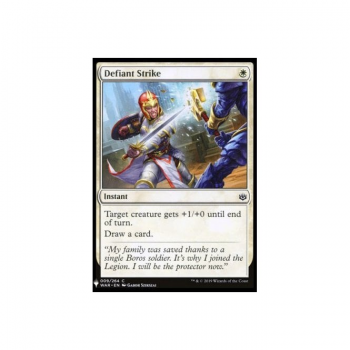 Defiant Strike : MYSTERY BOOSTER 069 - Magic the Gathering Single Card