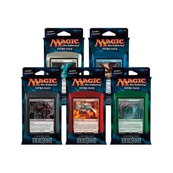Magic Intro Pack MTG : Shadows Over Innistrad - Intro Pack : Set of 5