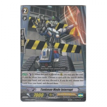 Tankman Mode Interrupt : G-BT05-049 - Cardfight!! Vanguard Single Card